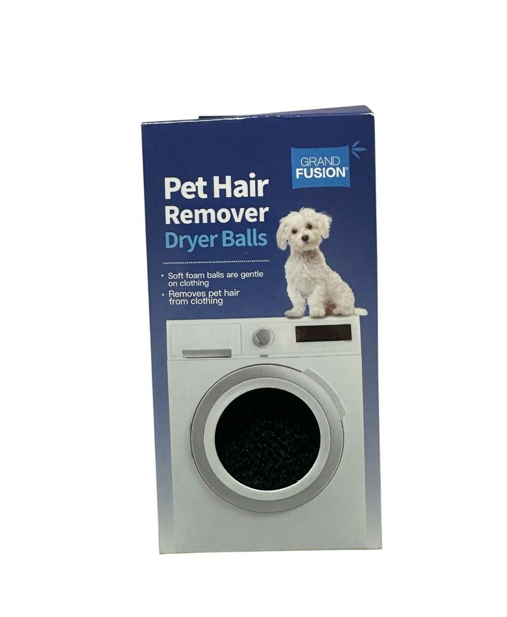 Grand Fusion Pet Hair Remover Dryer Balls, 2-Pack